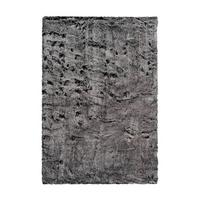 Hochflor Teppich Anthrazit Tender 80x150 cm - Anthrazit, Design, Textil (80/150cm) - Kayoom