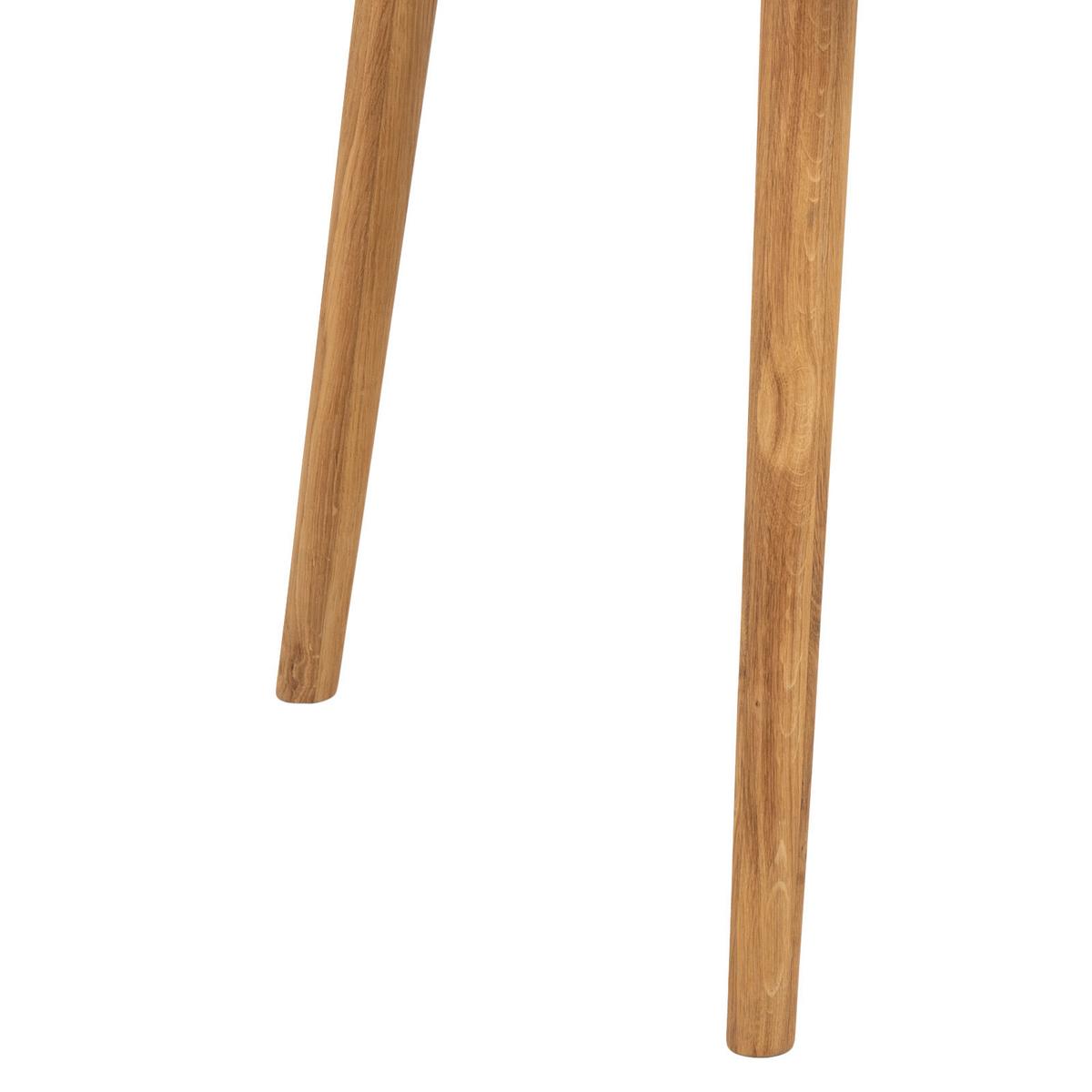 Kulatý jídelní stůl Nagano, Ø 120 cm, dub - barvy dubu, Konvenční, dřevo/kompozitní dřevo (120/75cm) - MID.YOU