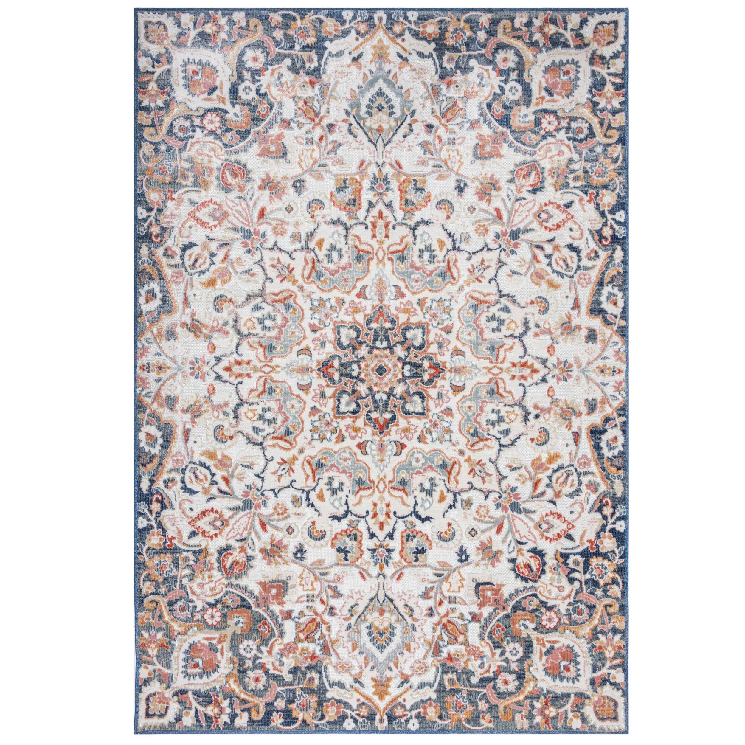 Webteppich 503119374020 - Dunkelblau, Basics, Textil (120/170cm)