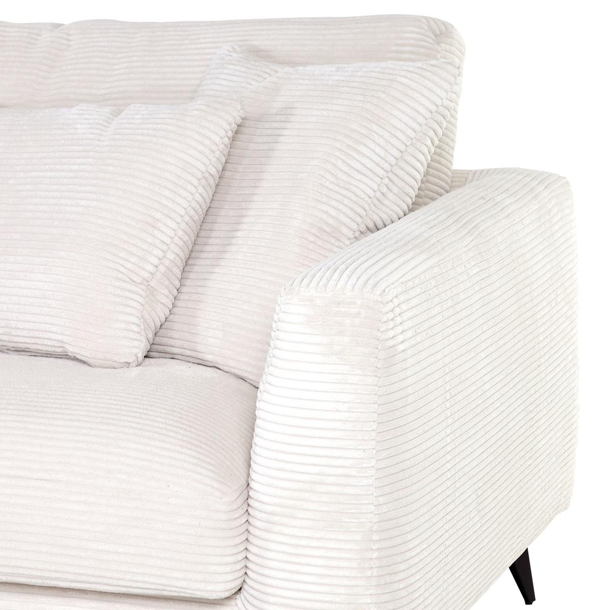 Ecksofa Macau, Olivgrün S: 140x270 cm - Schwarz/Olivgrün, LIFESTYLE, Textil (140/270cm) - Livetastic