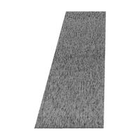 Teppich Läufer Grau Nizza 80x250 Cm - Grau, KONVENTIONELL, Textil (80/250cm)