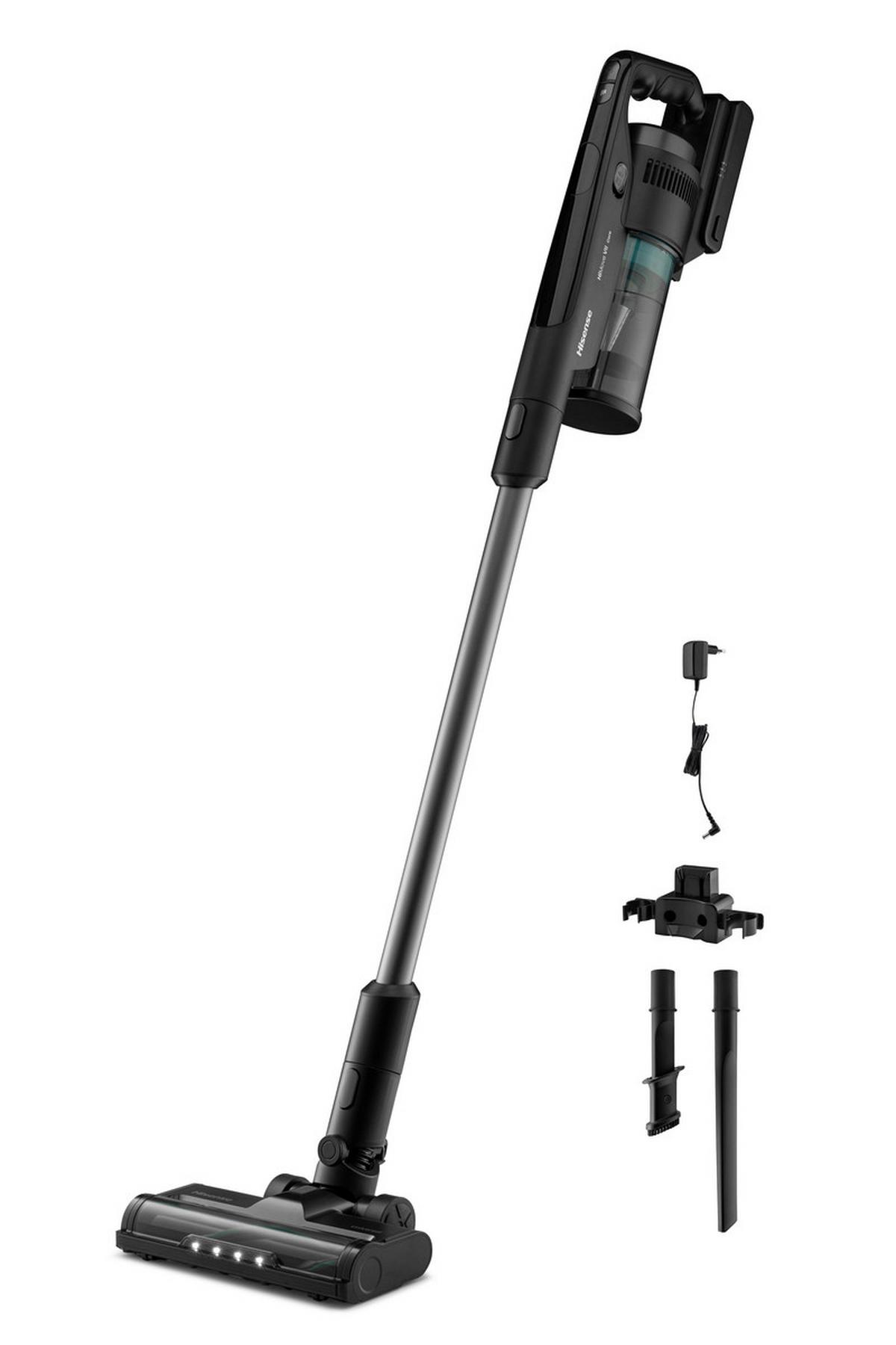 AKKU-HANDSTAUBSAUGER Luftstrom: 14 l/S - Grau, Basics, Kunststoff/Metall (26/112/18,5cm) - Hisense