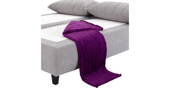 Boxspringsofa mit Schlaffunkt. und Bettkasten Marino Greige - Greige/Schwarz, MODERN, Textil (208/102/96cm) - Luca Bessoni