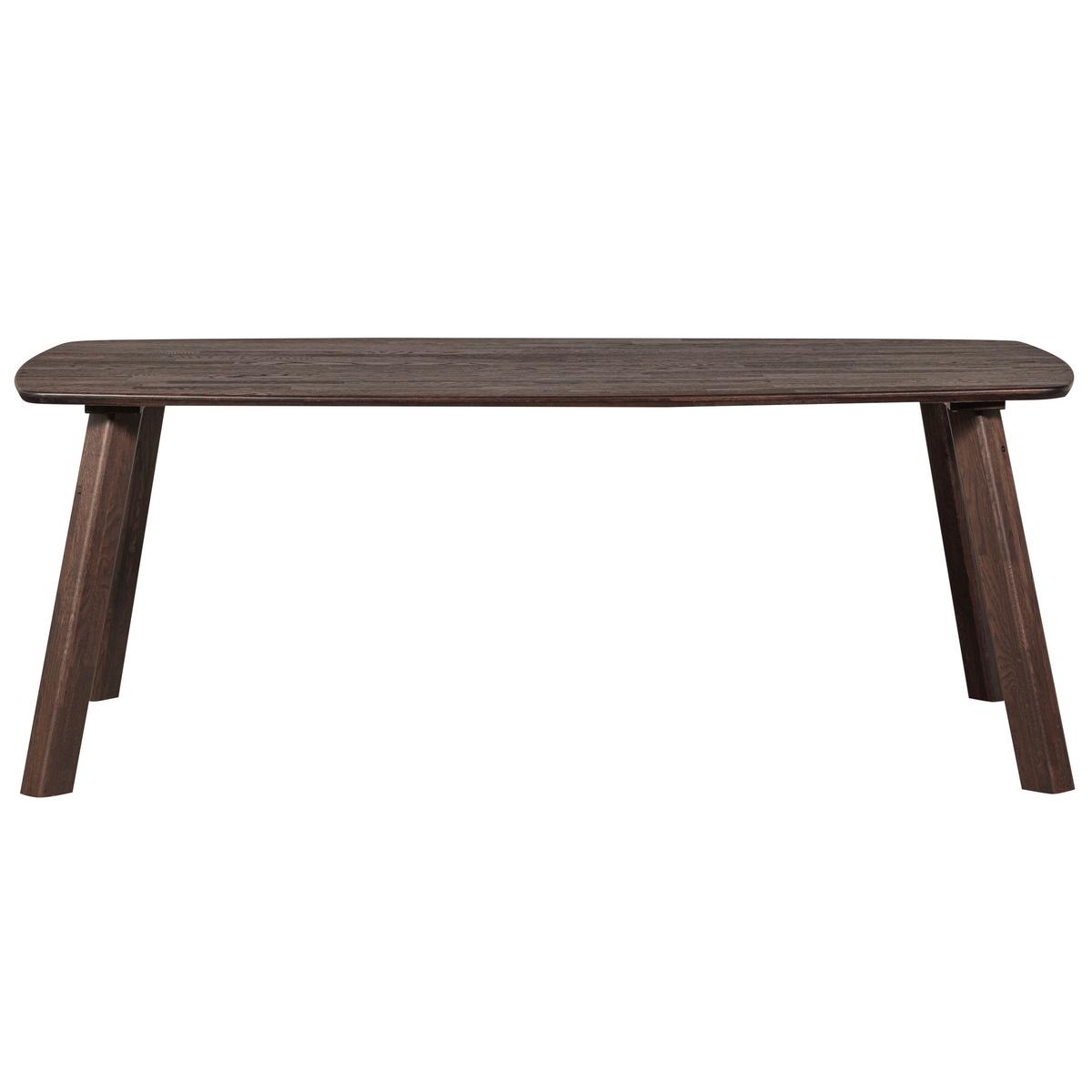 Esstisch Jouw Unieke Dunkelbraun L: 180 cm - Dunkelbraun, Design, Holz (180/100/74cm) - Livetastic