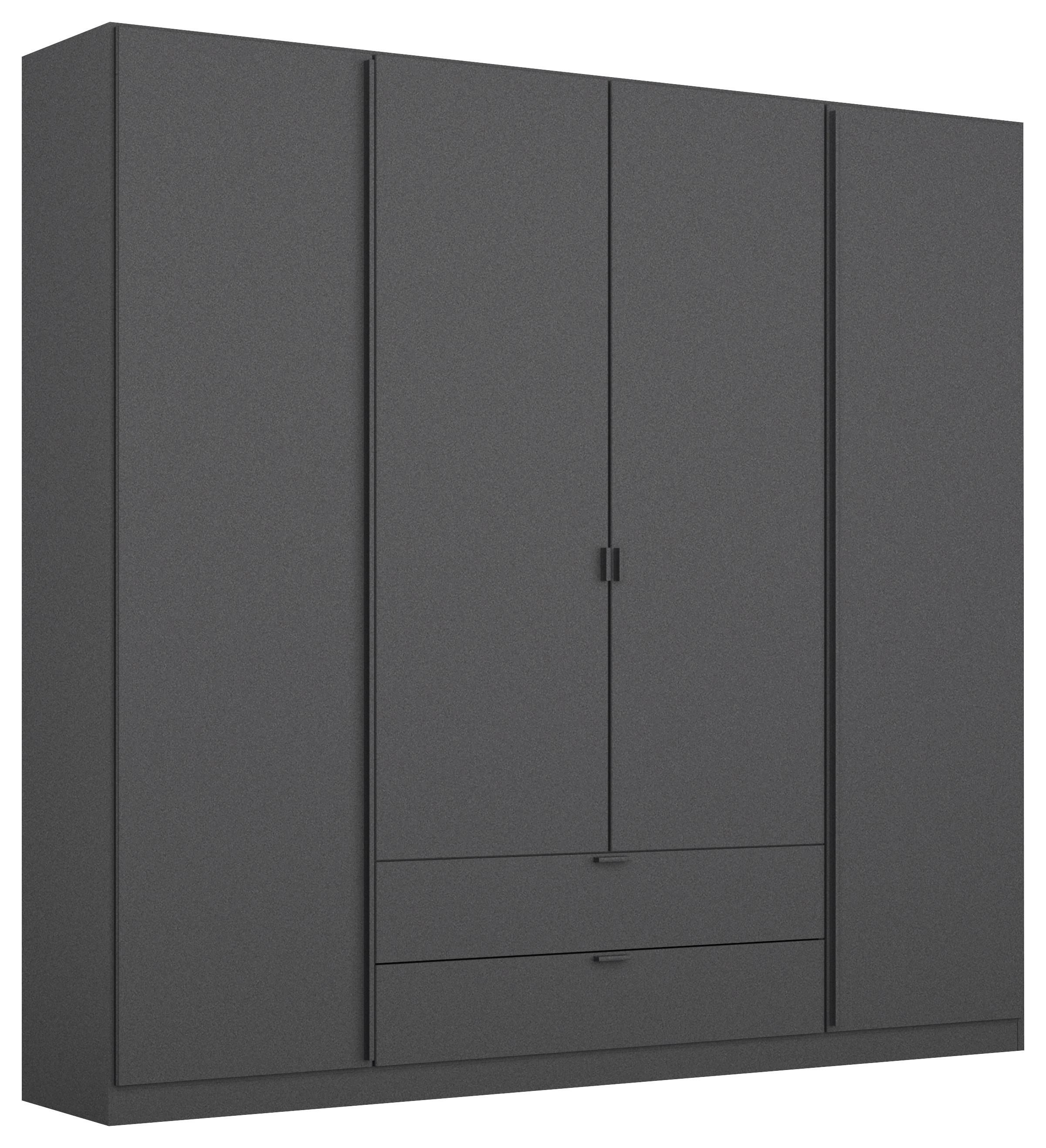 DREHTÜRENSCHRANK Style-Up Grau B: 181cm - Grau, MODERN, Holzwerkstoff (181/197/54cm) - Rauch Möbel