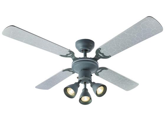 Deckenventilator Nadia - Silberfarben/Grau, Basics, Holzwerkstoff/Metall (107,6/42cm) Deckenventilator Nadia - Silberfarben/Grau, Basics, Holzwerkstoff/Metall (107,6/42cm)