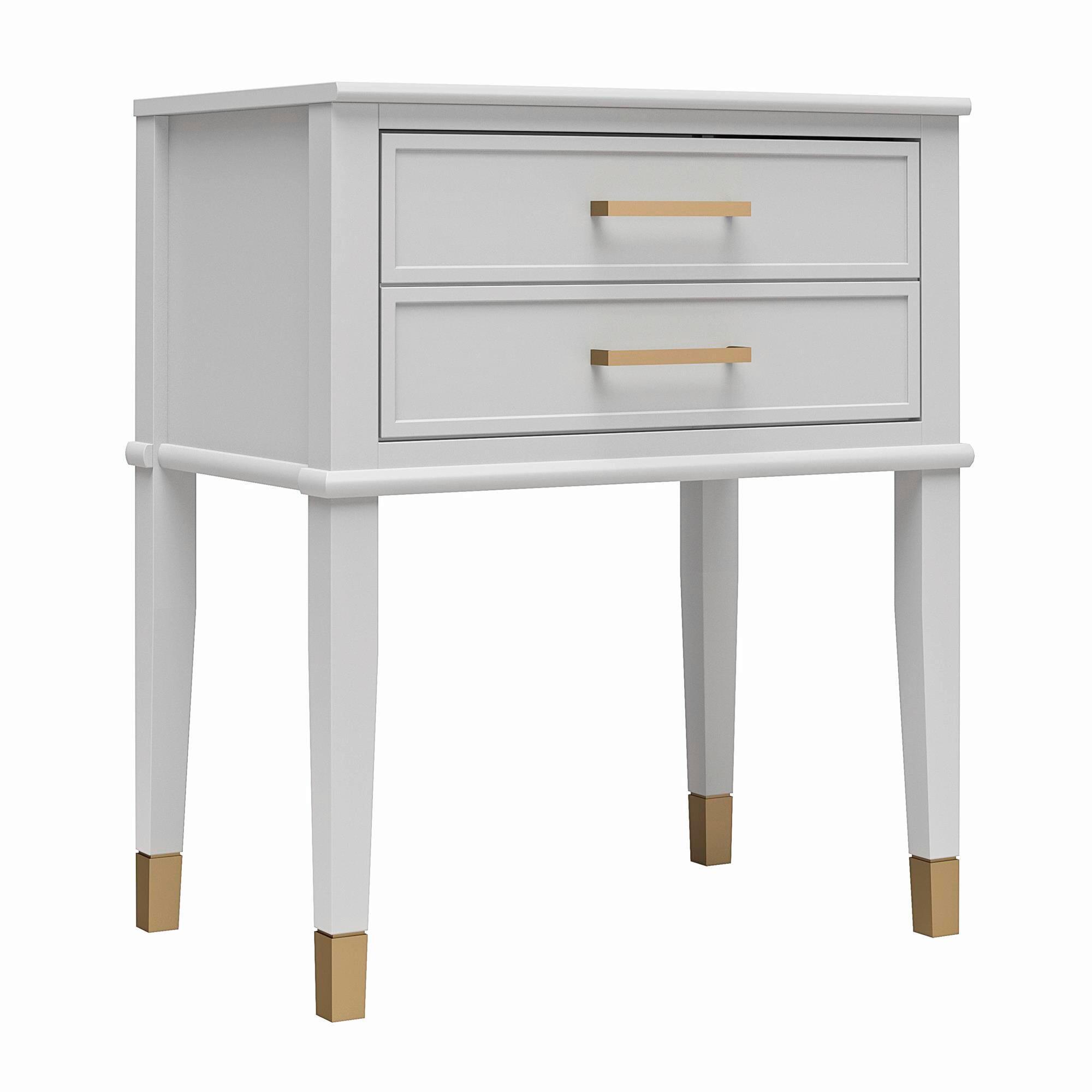 Beistelltisch Westerleigh Grau B: 60 Cm - Grau, Design, Holzwerkstoff/Metall (60/40/72cm) - MID.YOU