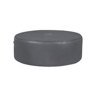 Whirlpoolabdeckung Lenora - Dunkelgrau, KONVENTIONELL, Kunststoff (196/71cm) - Bestway