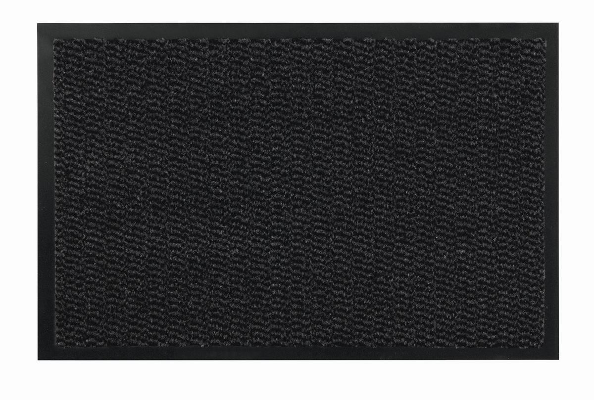 Lábtörlő Mario - barna/antracit, Basics, műanyag (40/60cm) - Ondega