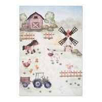 DĚTSKÝ KOBEREC Bauernhof, 120/170cm - vícebarevná, Konvenční, textil (120/170cm) - Mömax