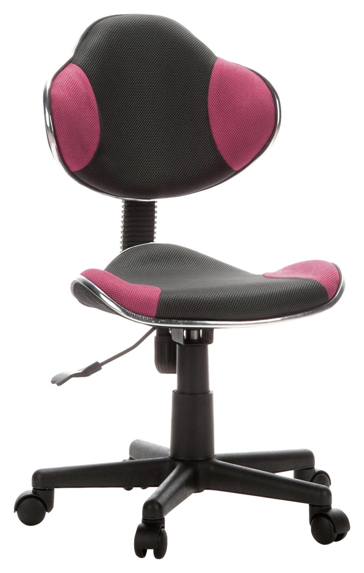 Jugenddrehstuhl Kiddy Gti 2 Pink/ Grau - Pink/Grau, Basics, Kunststoff (45/86-101/42cm) - MID.YOU