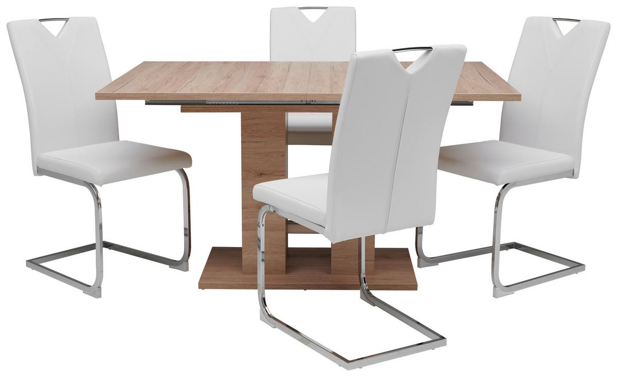 Kihúzható Asztal Helena 140 Az *top Ár* - tölgyfa, Konventionell, faalapú anyag (140-220/76/90cm) - Best Price