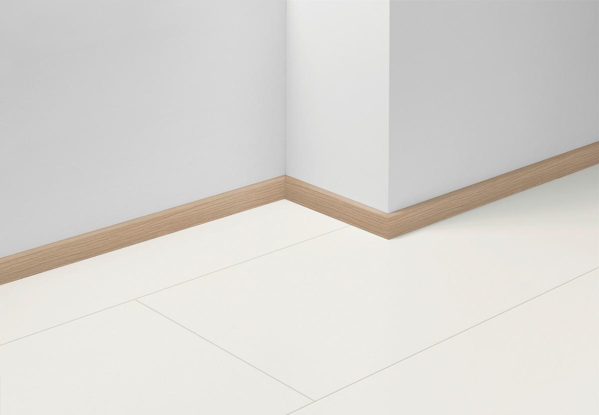 Sockelleiste Eiche - Hellbraun/Eichefarben, Basics, Holzwerkstoff (220/4/1,6cm) - Parador