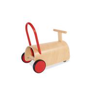 Lauflernhilfe Enzo - Rot/Naturfarben, Basics, Holz (L 47 cm/B 31 cm/H 45 cmcm) - Pinolino