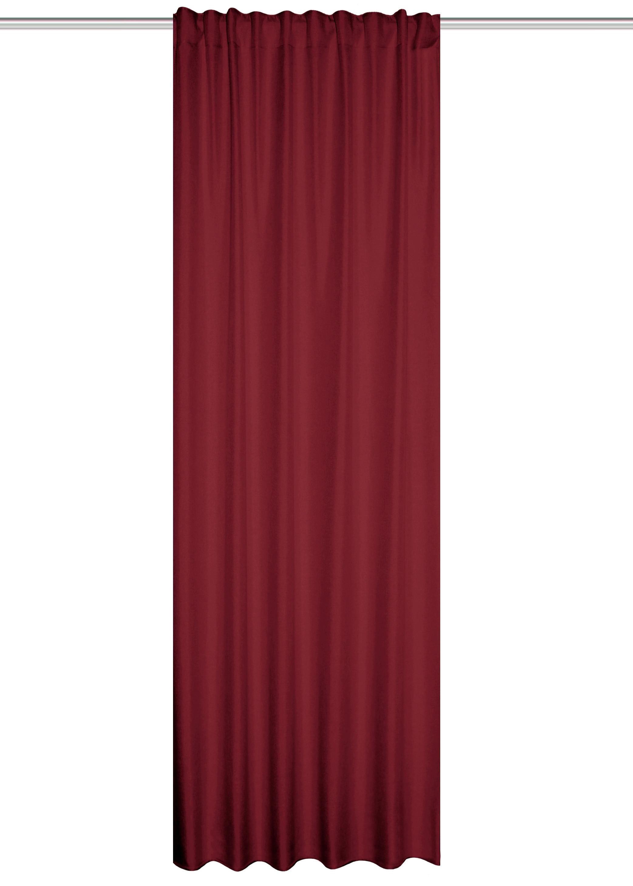 Wärmeschutzvorhang Eskamio - Bordeaux, Basics, Textil (135/145cm)