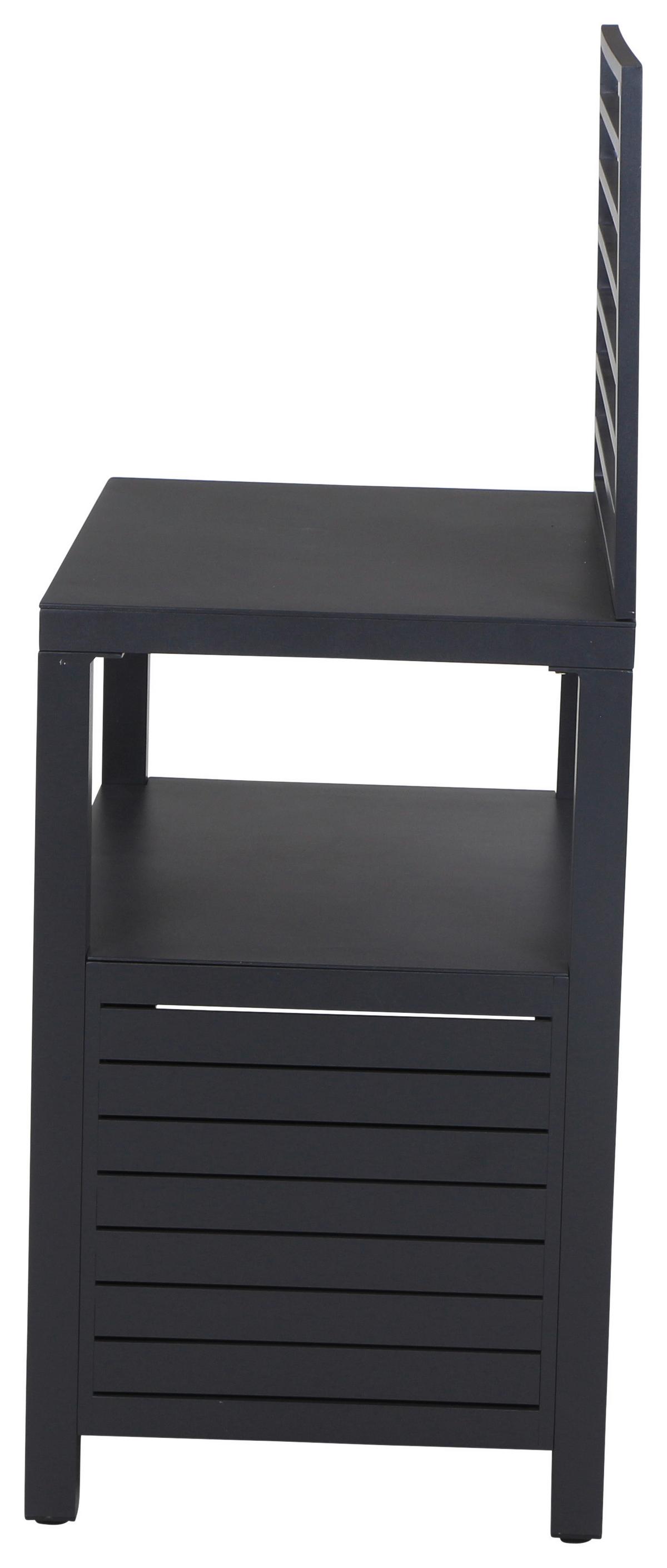 Outdoorküche L19583 - Anthrazit, MODERN, Metall (90/141/56cm) - Siena Garden