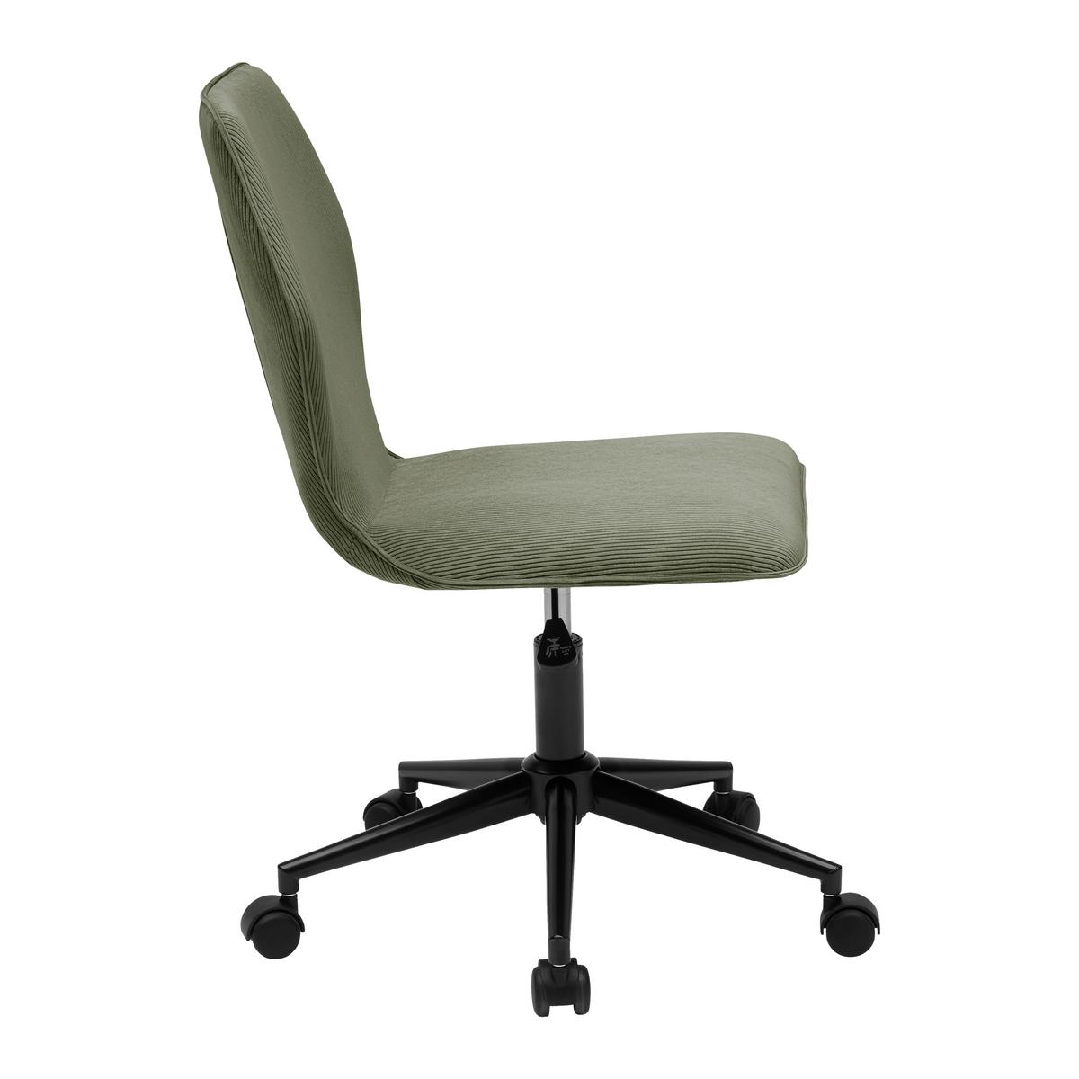 Otočná židle LUIGI -EXKLUSIV- - šedá/černá, Moderní, kov/textil (49/84-94/54cm) - Mömax
