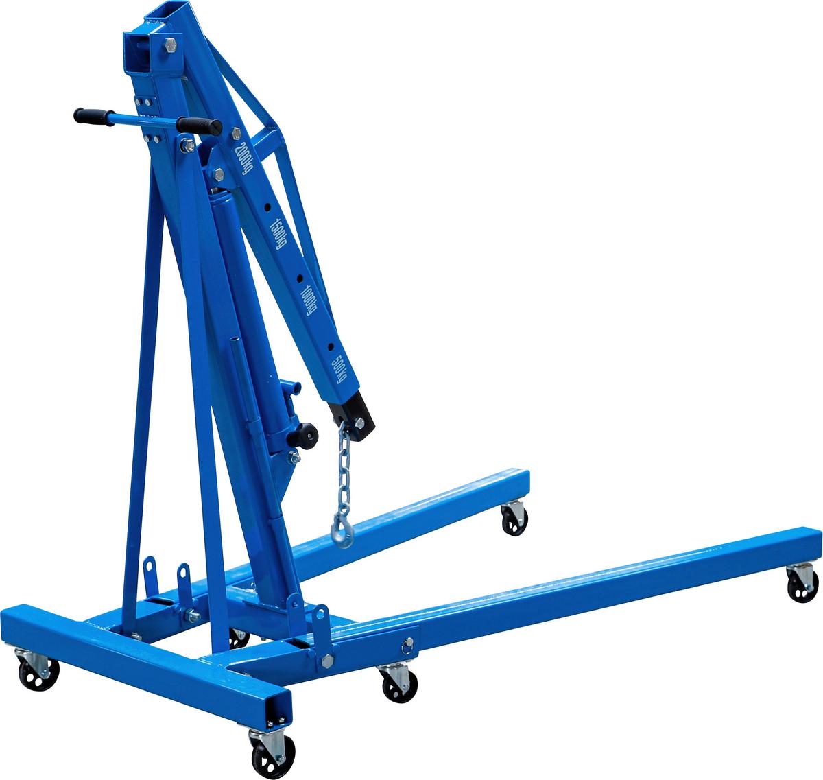 Motorkran 70183 - Blau/Schwarz, Basics (171/149/100cm)