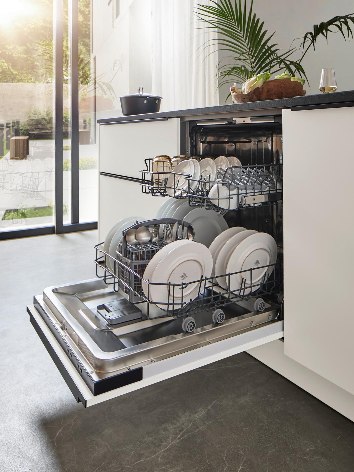 Einbauküche Stripe/Clean - Eichefarben/Anthrazit, MODERN, Holzwerkstoff (249,2cm) - Express-Kuechen