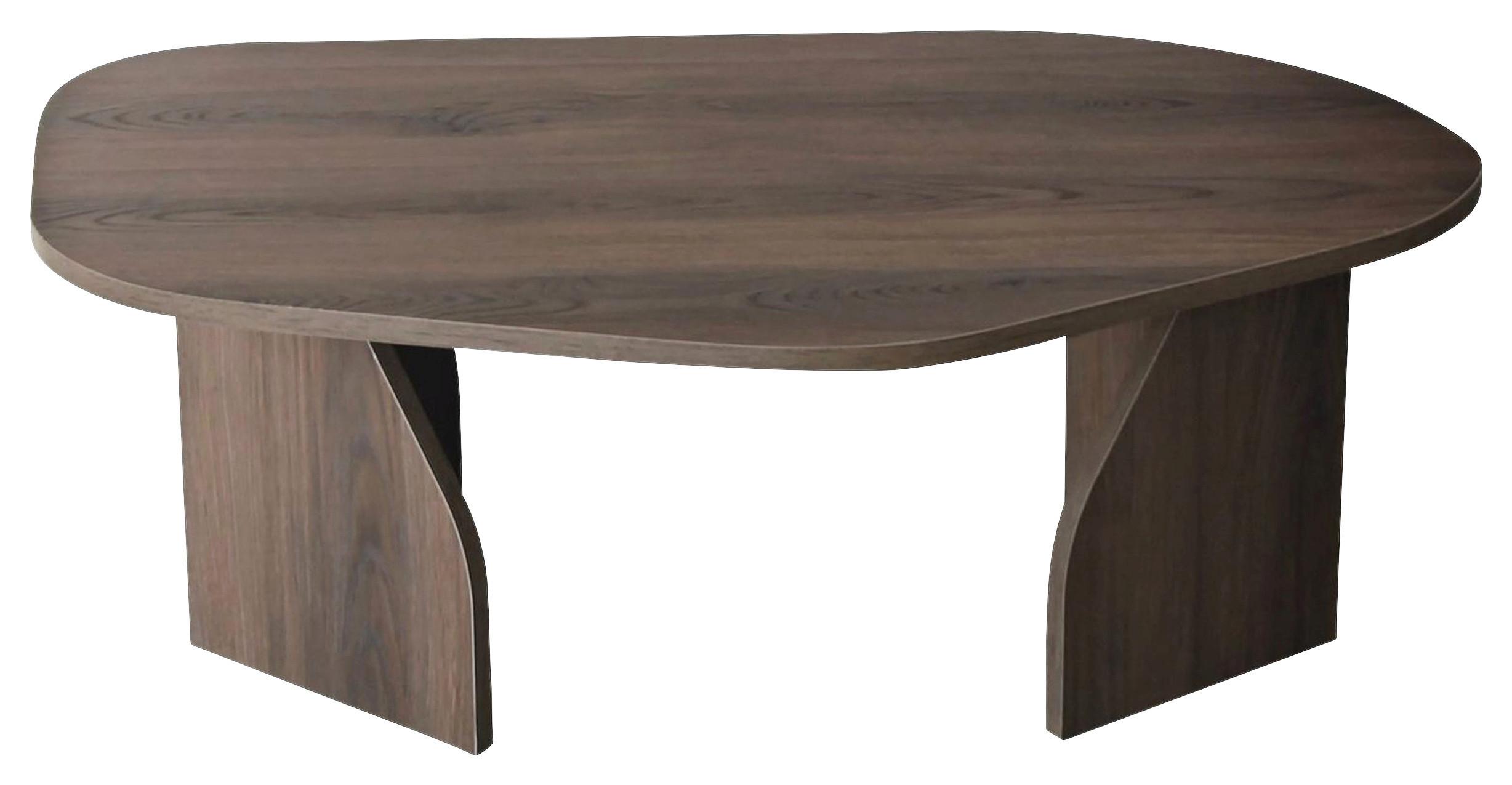 COUCHTISCH Walnussfarben B: 100cm - Walnussfarben, MODERN, Holzwerkstoff (100/35/60cm)