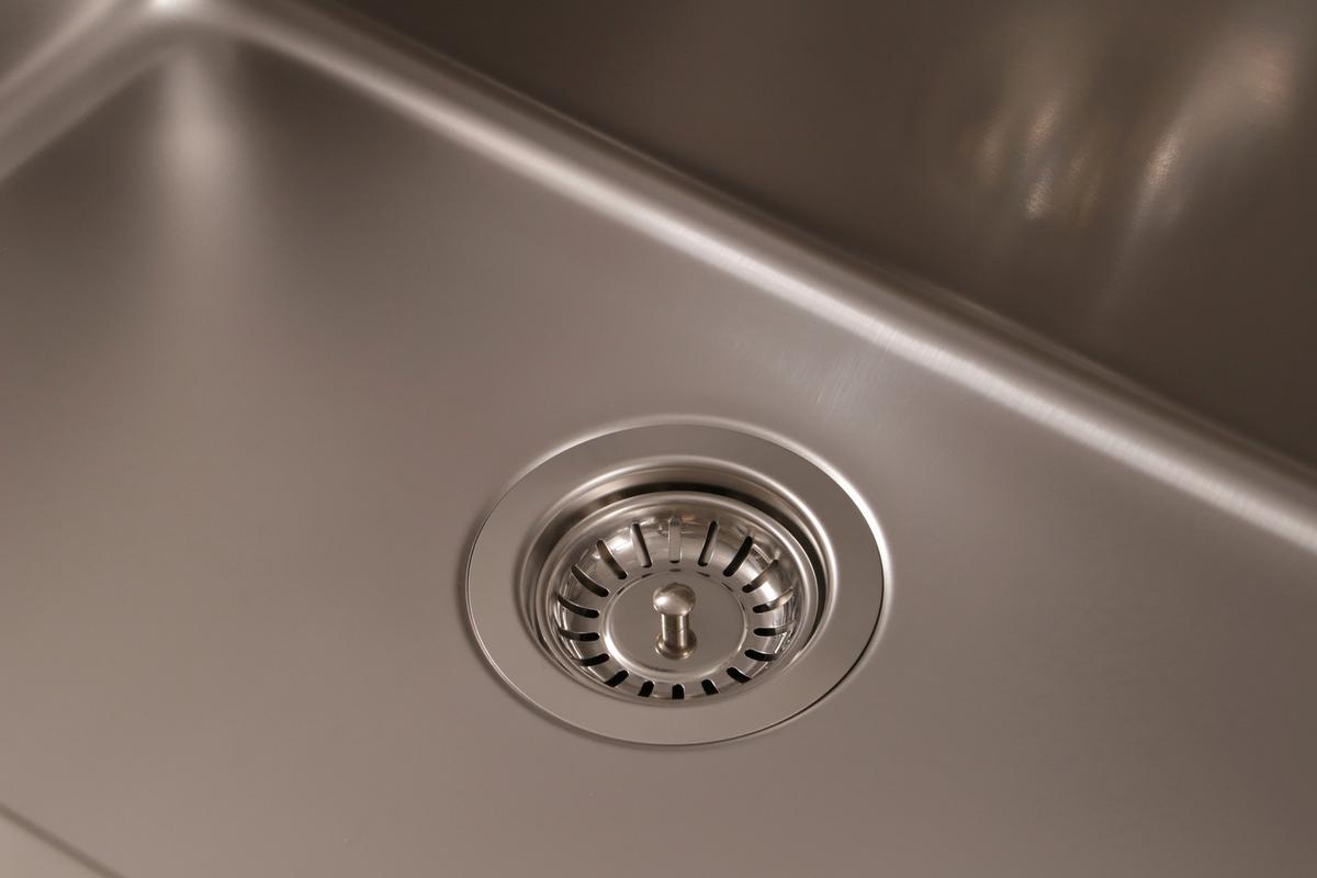 Spüle Respekta Inox Edelstahl Bxt: 59x43,5 cm - Edelstahlfarben, Trend, Metall (59/22,5/43,5cm) - Respekta