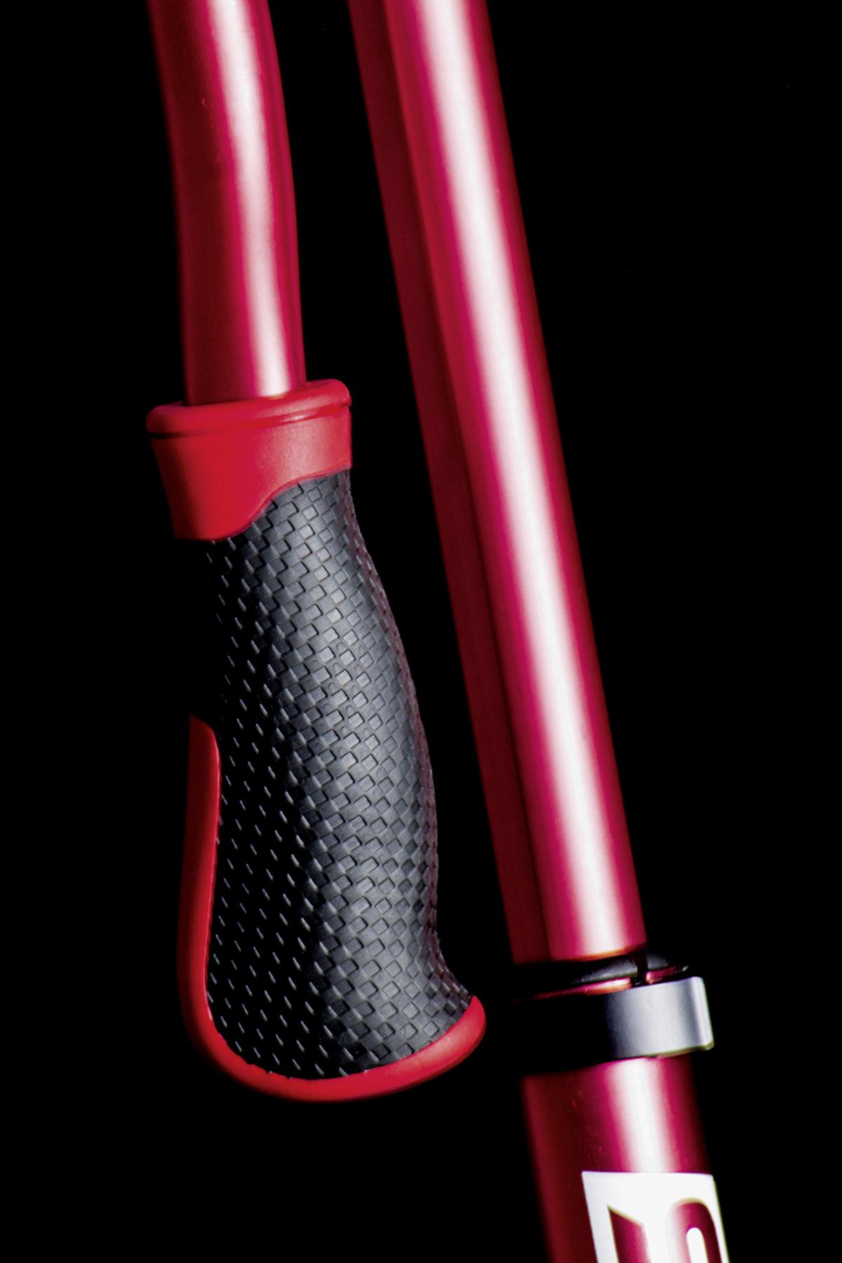 Scooter Six Degrees 513 Rot/ Schwarz Ø 230/215 Mm, Klappbar - Rot/Schwarz, Basics, Metall (93,5/34,5/105,5cm)