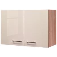 Küchenoberschrank Nepal 80 cm Kaschmir/Eiche 2 Drehtüren - Kaschmir/Sonoma Eiche, MODERN, Holzwerkstoff (80/54,8/32cm) - FlexWell