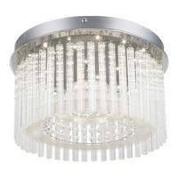 Led Mennyezeti Lámpa 68568-18 Joyce - Design, műanyag/Üveg (37/23cm)