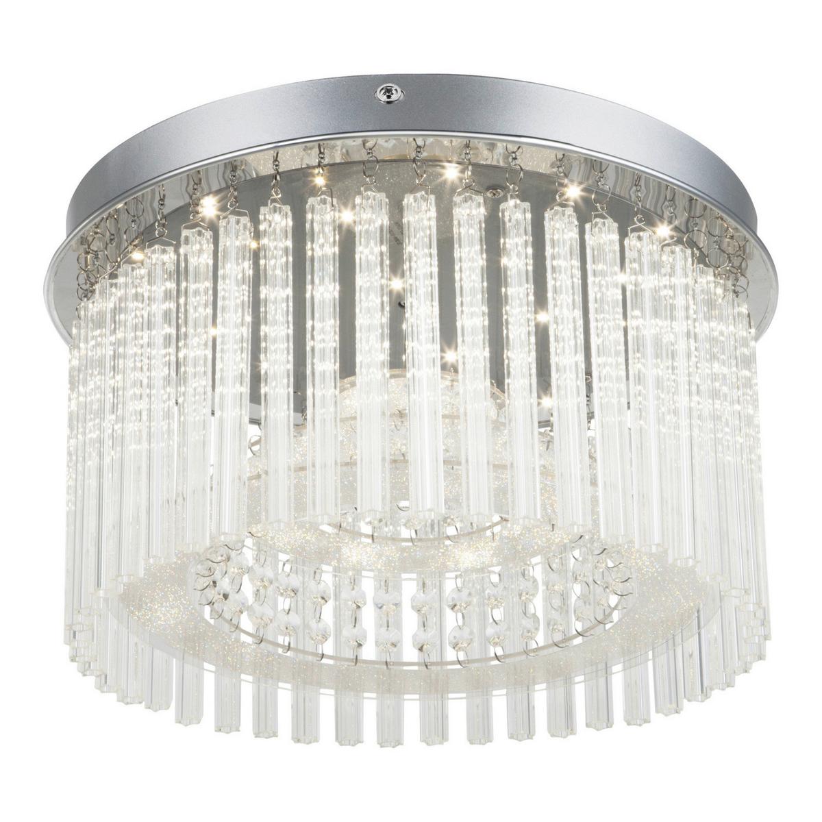 Led Mennyezeti Lámpa 68568-18 Joyce - Design, műanyag/Üveg (37/23cm)