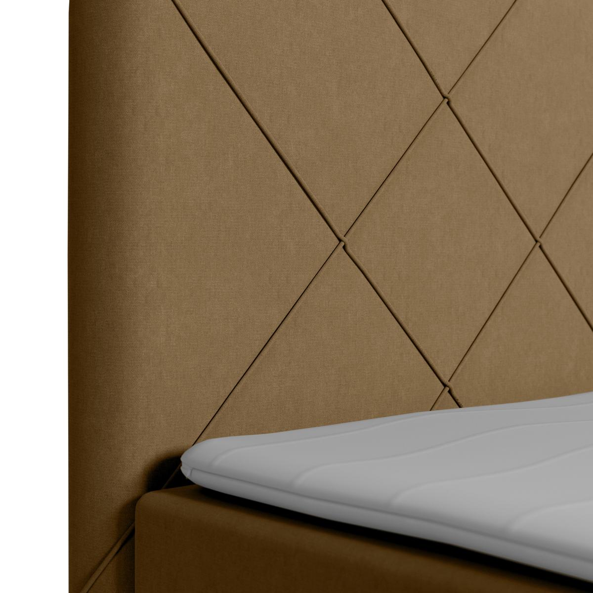 Boxspringbett mit Bettkasten Cordoba 180x200 cm Beige - Beige/Schwarz, MODERN, Holz/Kunststoff (180/200cm) - MID.YOU