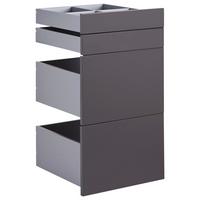 SADA ZÁSUVEK UNIT - Moderní, kompozitní dřevo (45,3/83/47cm) - Ondega