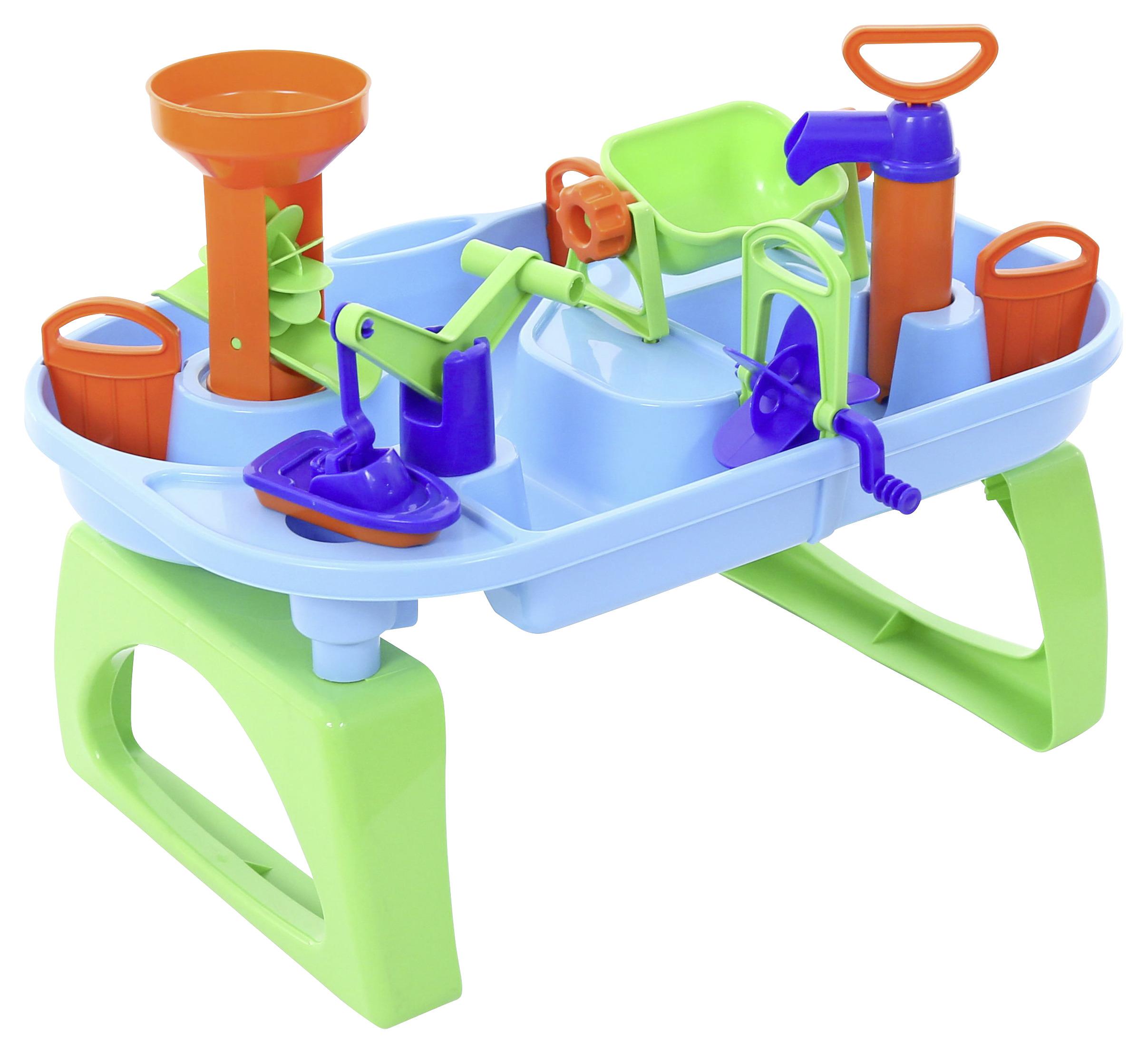 Wasserspieltisch zur In- und Outdoornutzung