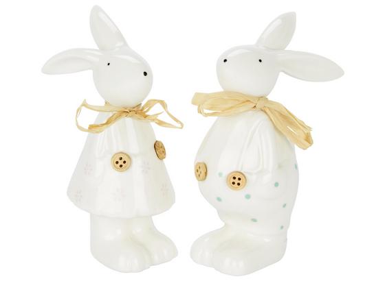 Zajíc Dekorační Hase I - bílá, Basics, keramika (8,6/5/11,6cm) Zajíc Dekorační Hase I - bílá, Basics, keramika (8,6/5/11,6cm)