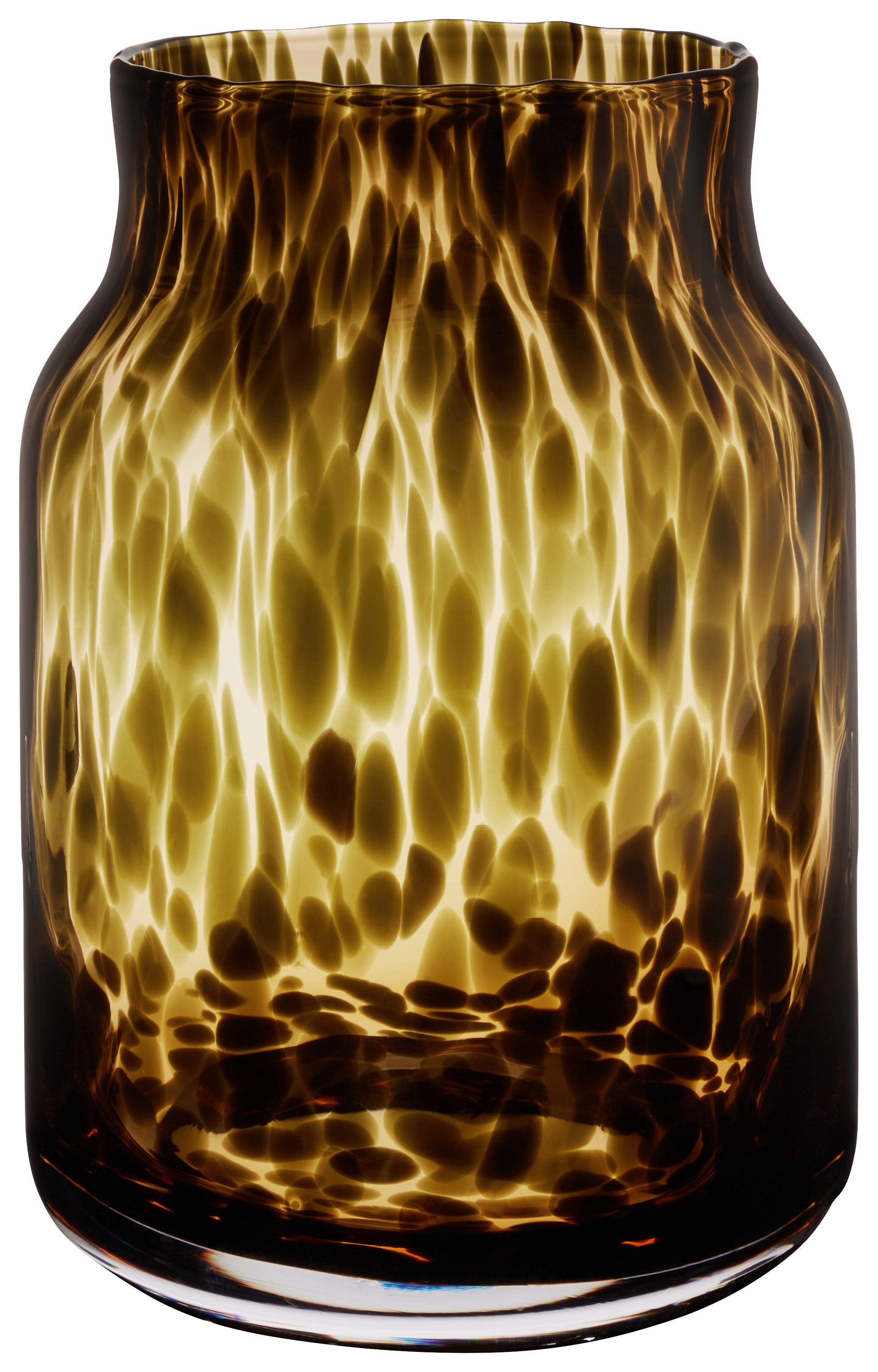 Dekovase Corinna - Braun, KONVENTIONELL, Glas (17,5/26cm) - James Wood