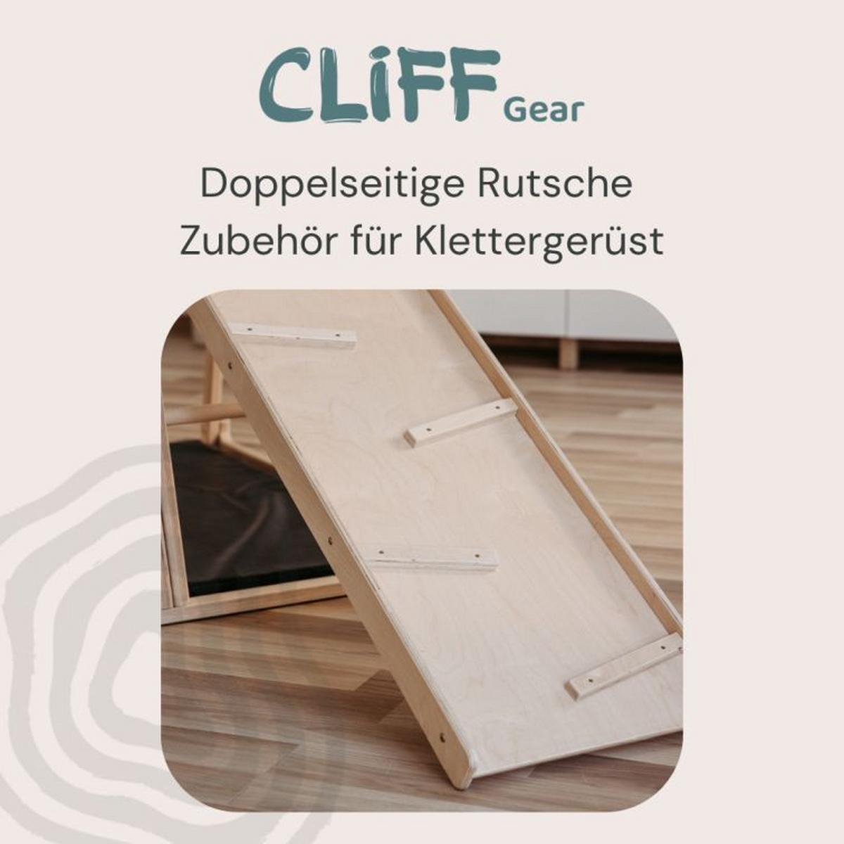 Rutsche natur 40x112 cm - Birkefarben, Basics, Holz (112/40/7cm) - CLIFF
