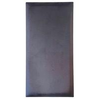 čalouněný panel 2ks, 60x30cm obdélník, antracitová - antracitová, Basics, textil (60/30/4cm) - MID.YOU