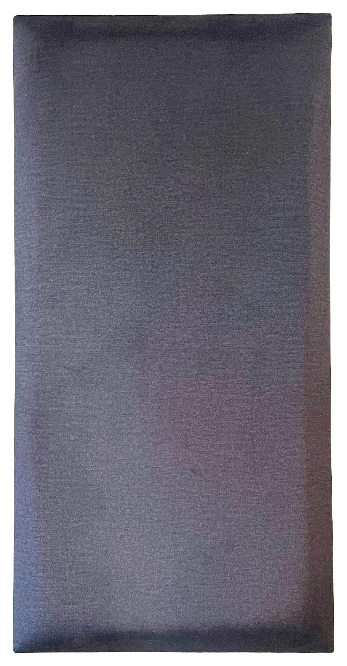 čalouněný panel 2ks, 60x30cm obdélník, antracitová - antracitová, Basics, textil (60/30/4cm) - MID.YOU