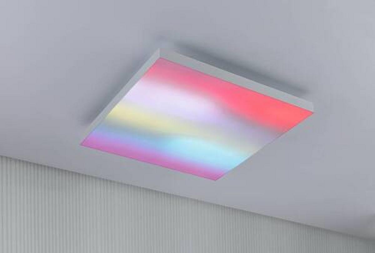 Led-paneel L: 45 Cm Dimmbar - Weiß, Basics, Metall (45/45/6,4cm) - Paulmann