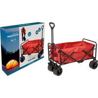 Bollerwagen Rot/Schwarz - Rot/Schwarz, Basics, Kunststoff/Textil (87/74/18cm)