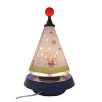Tischlampe Lolo Lombardo Bla/gelb Für Kinder - Blau/Gelb, LIFESTYLE, Kunststoff (21/35cm) - Niermann