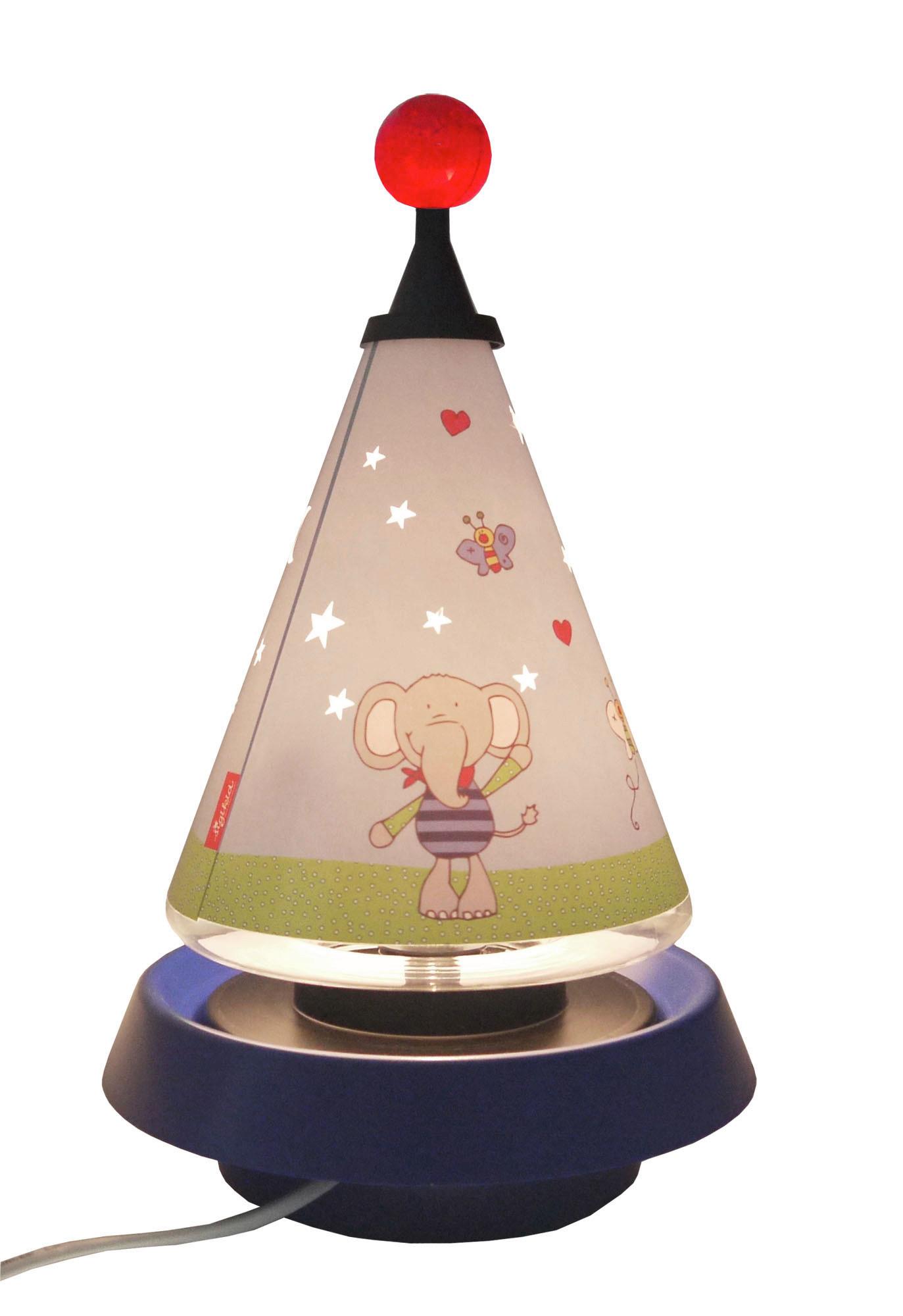 Tischlampe Lolo Lombardo Bla/Gelb für Kinder