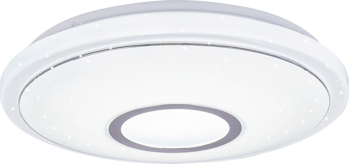Stropní LED svítidlo Ross Ø 40cm 16 Watt - bílá, Konvenční, kov/plast (40/9cm) - Premium Living