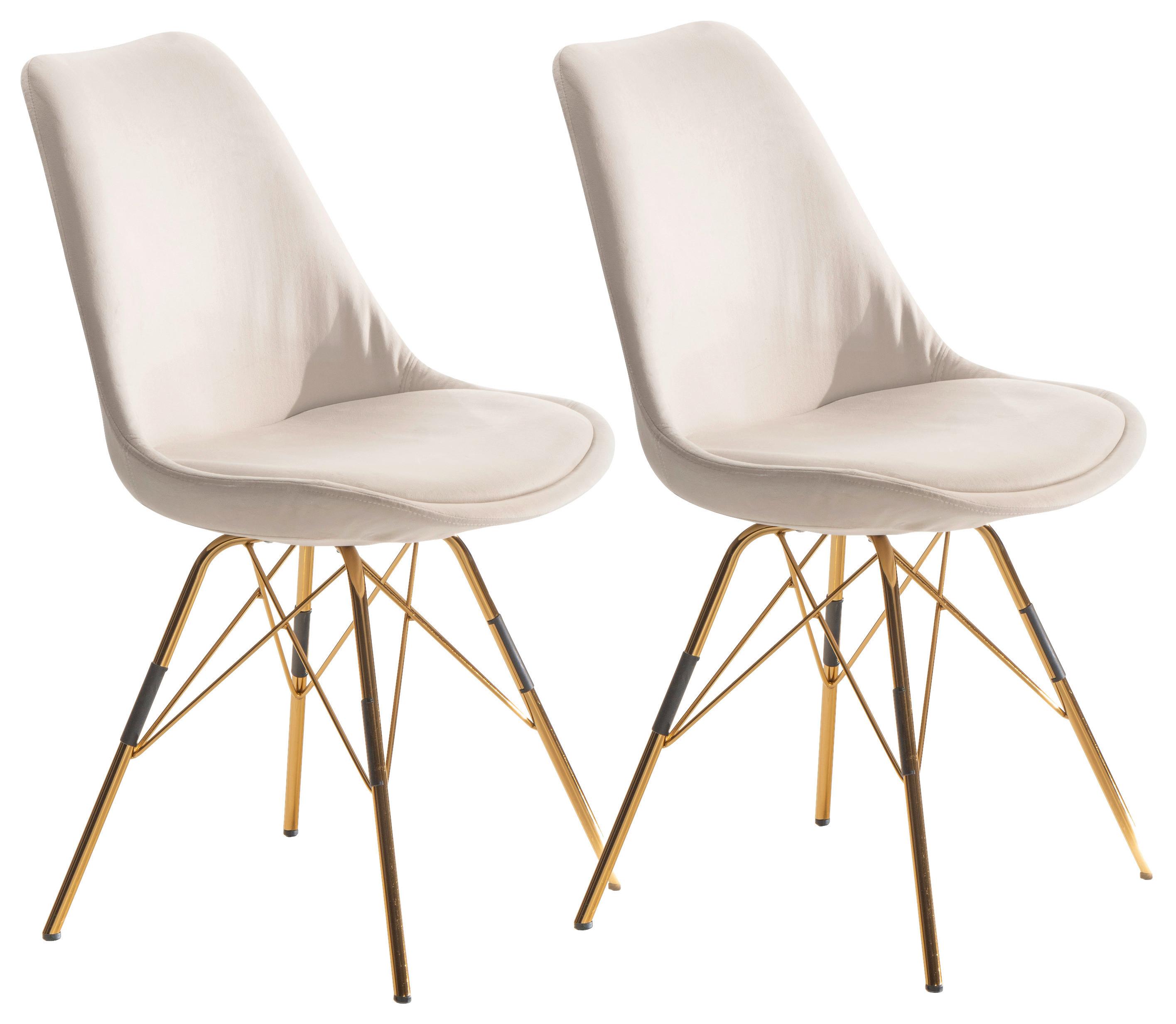 Stuhl-set Beige, B: 48 Cm