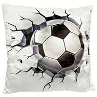 ZIERKISSEN KUSCHELKICK - Schwarz, MODERN, Textil (40/40cm) - Luca Bessoni