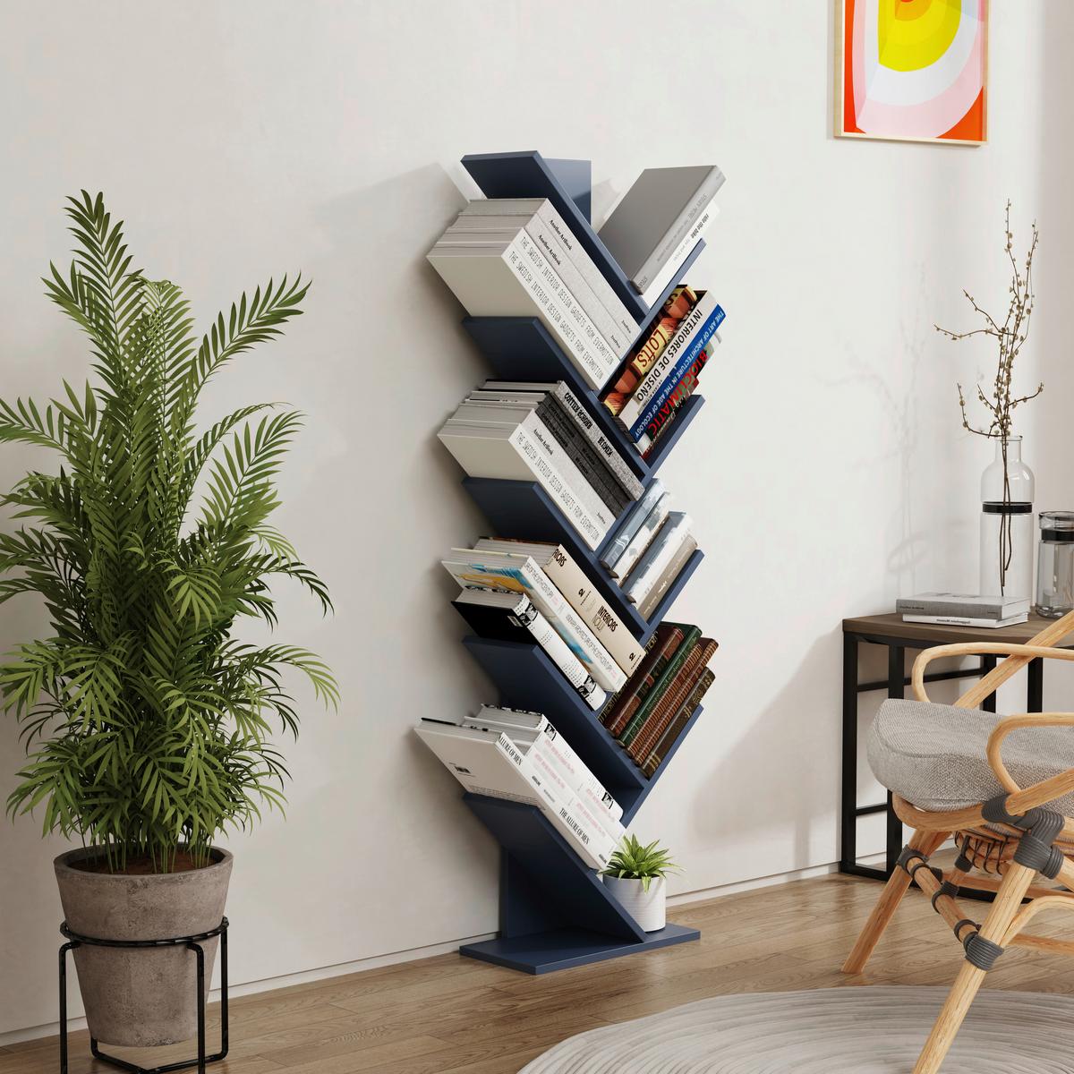 Regal Nulis Anthrazit B: 40 cm - Anthrazit, Design, Holzwerkstoff (40/140/20cm) - MID.YOU