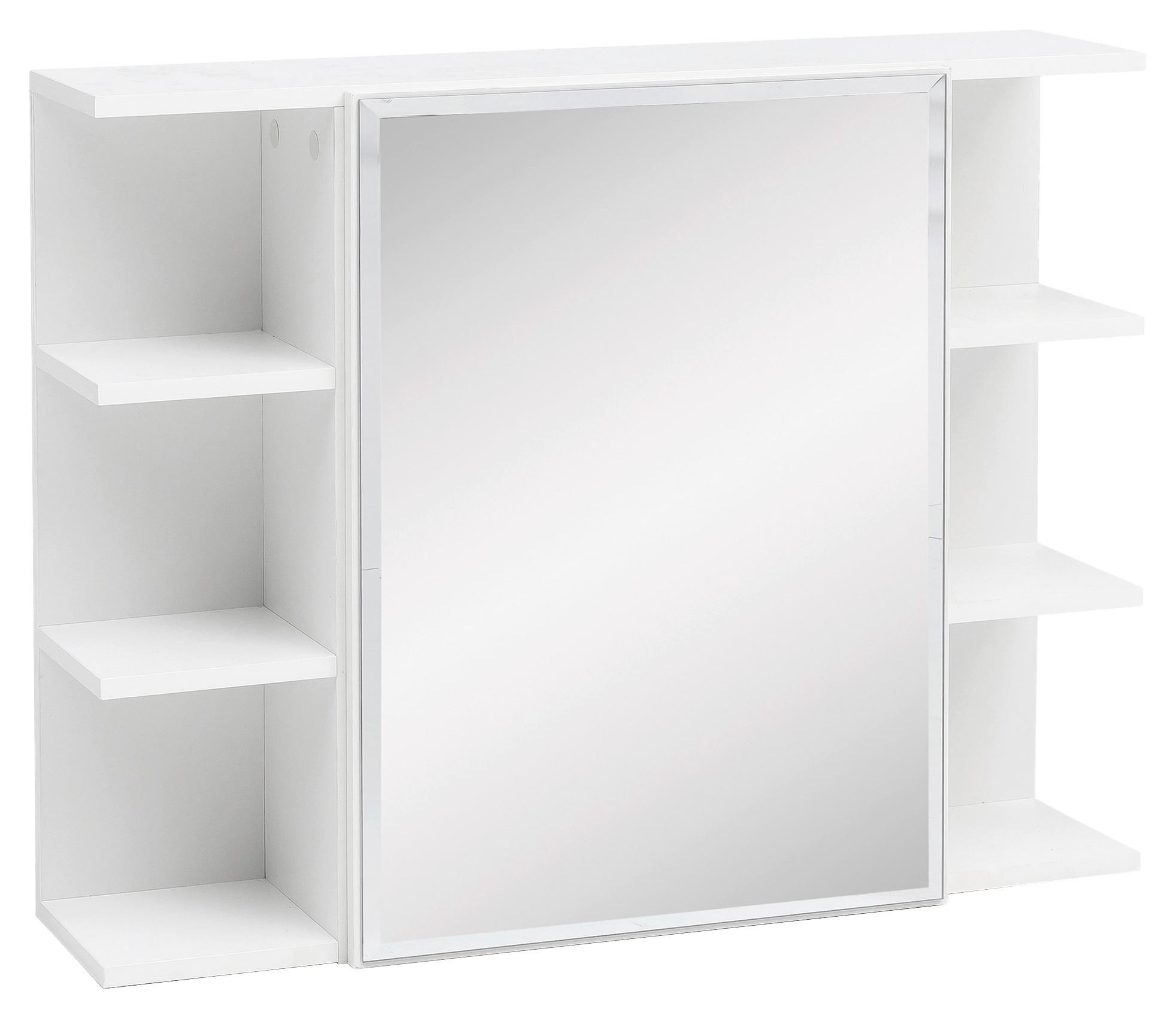 Spiegelschrank 1 Tür BHT: 80x64,5x20 cm mit Ablagefächer