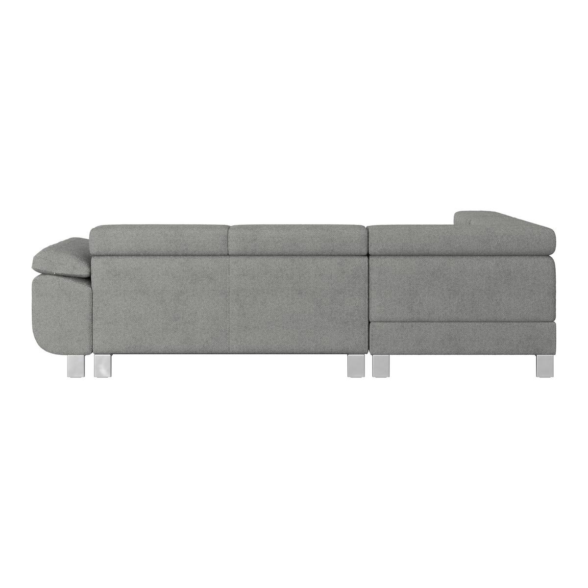 Ecksofa Savona - Dunkelgrau, MODERN, Textil (230/270cm) - Ondega