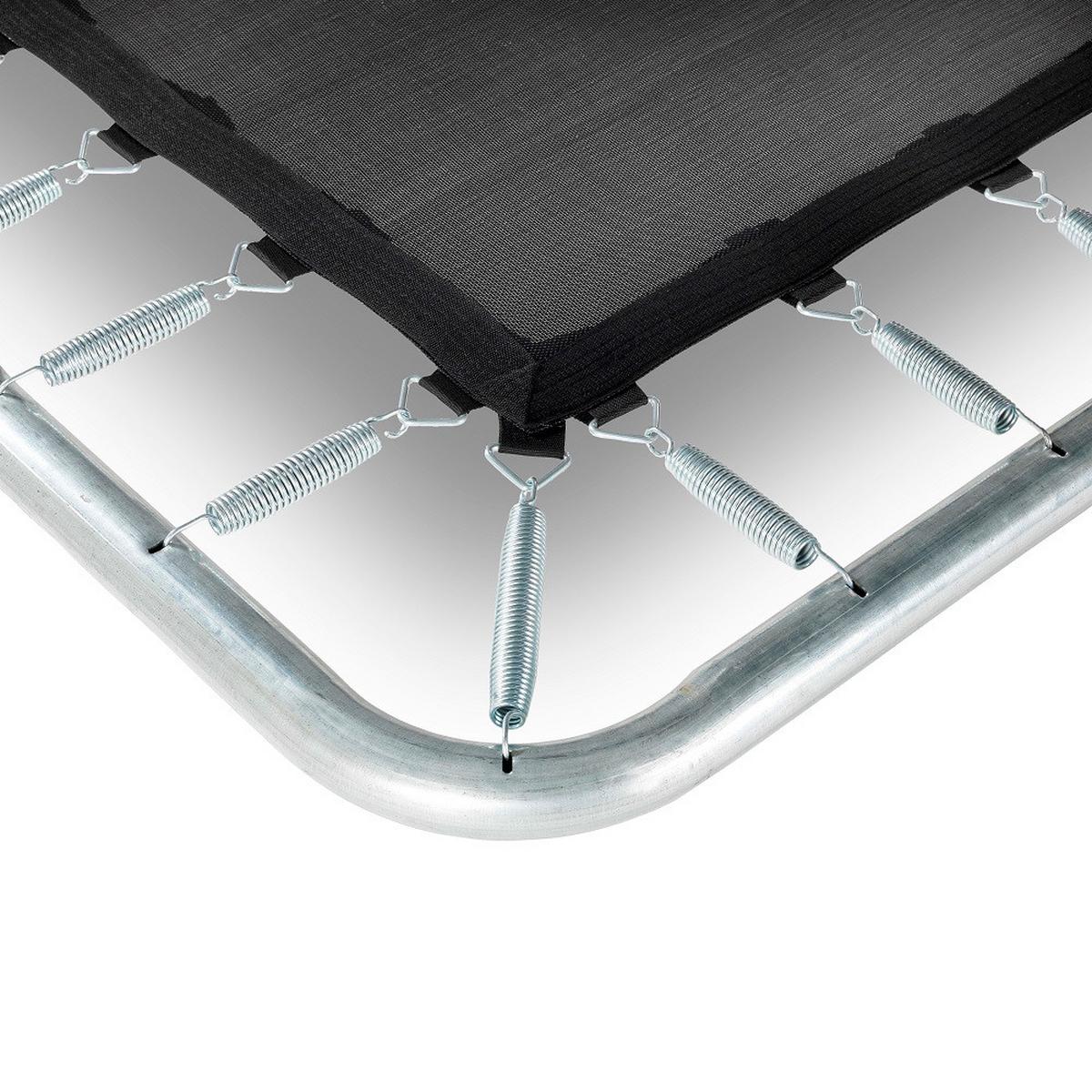 Trampolin Exit Silhouette - Schwarz, KONVENTIONELL, Kunststoff/Metall (244/20/366cm) - EXIT Toys