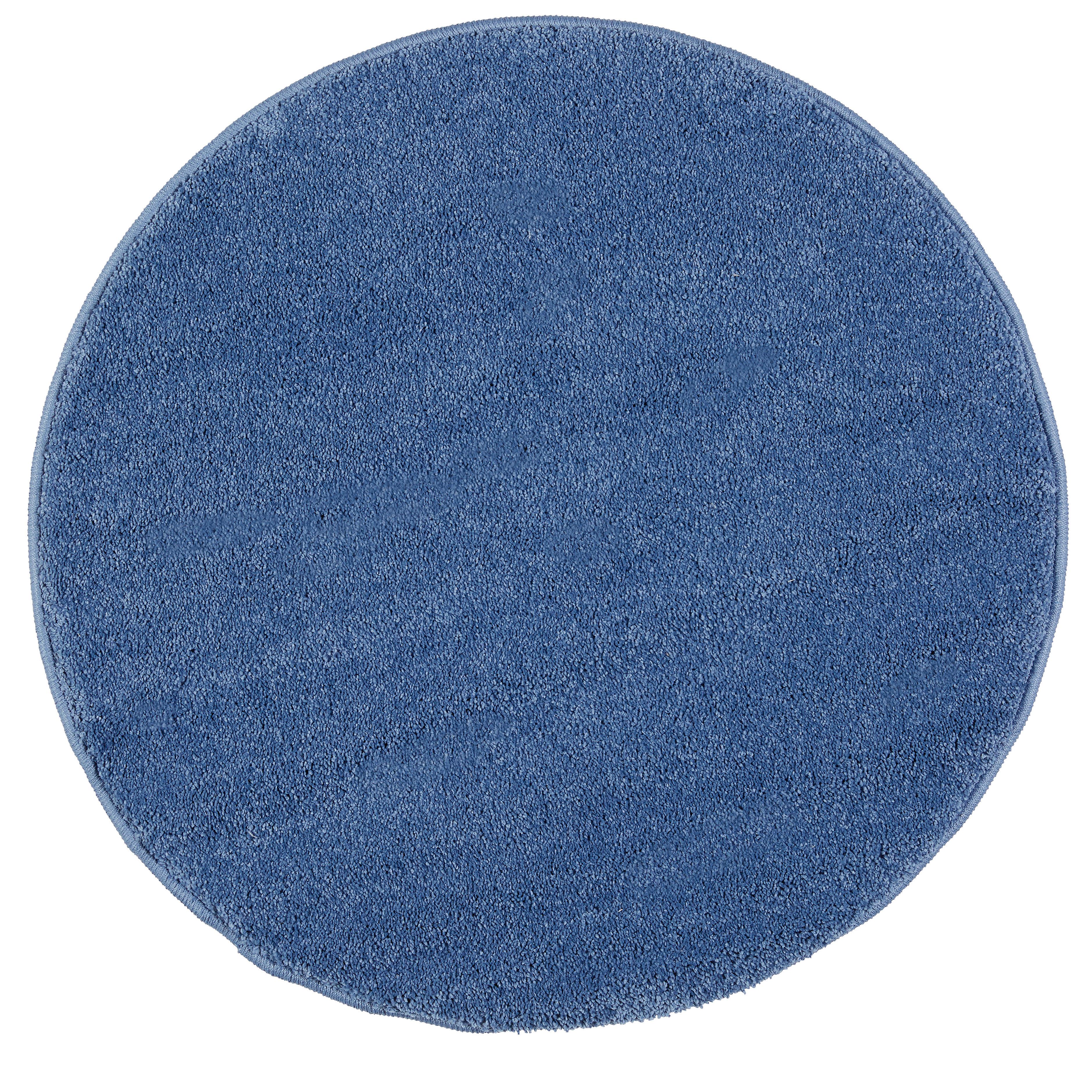 Všívaný koberec Justin, P: 80 cm, modrá - modrá, Moderní, textil (80cm) - Modern Living