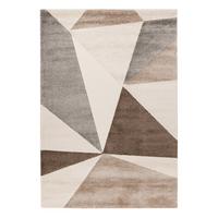 Hochflorteppich My Canyon 974 - Taupe, Basics, Textil (120/170cm) - Obsession